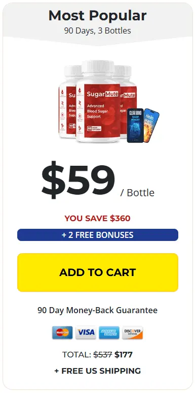 Buy SugarMute 3 Bottle